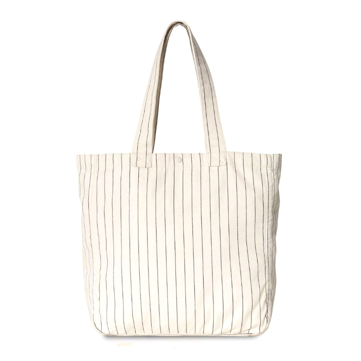 Hendry Tote Seaton Stripe, Wax / Dark Navy - Borsa Shopping Bag Bianca I034788.2RM02 . CARHARTT WIP 