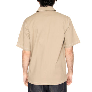 Riverbend Work Shirt Desert Sand - Camicia Maniche Corte Uomo Beige DK0A4Z7R0DS1 . DICKIES 