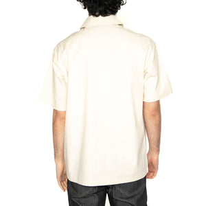 Ranch Qz Shirt Whitecap Gray - Camicia Maniche Corte Uomo Beige DK0A4Z7TF901 . DICKIES 
