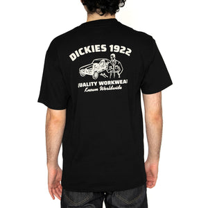 Mechanic SS Tee Black - Maglietta Girocollo Uomo Nera DK0A4Z96BLK1 . DICKIES 