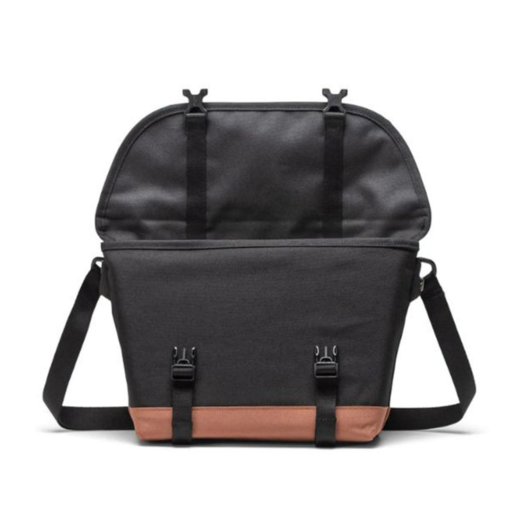 Cove Small Messenger Black / Saddle Brown - Borsa a Tracolla Nera 11528-04735-OS . HERSCHEL 