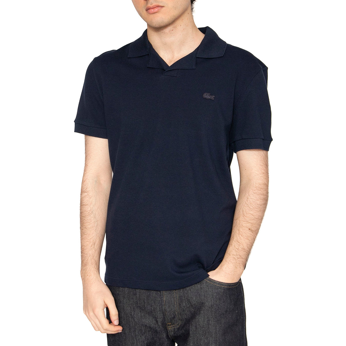 Maglietta M/C 166 Blu Polo Shirt - Polo Uomo Blu PH0084-166 . LACOSTE 