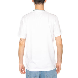 T-Shirt 001 White - Maglietta Girocollo Uomo Bianca TH9903-001 . LACOSTE 