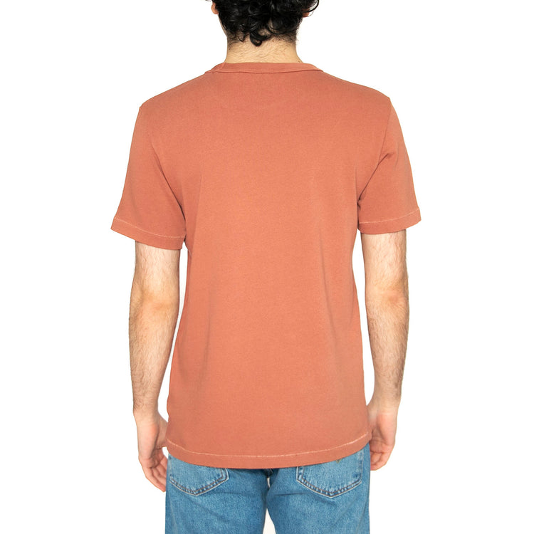 101 Core Tee Redwood - Maglietta Girocollo Uomo Rossa 112363863 . LEE 