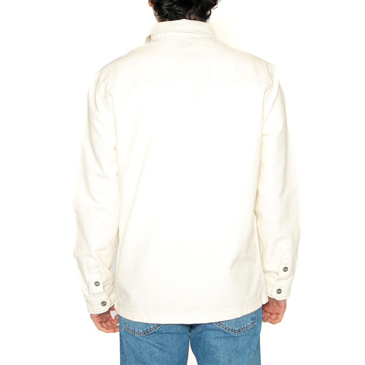 Workwear Overshirt Ecru - Camicia Uomo Bianca 112364122 . LEE 