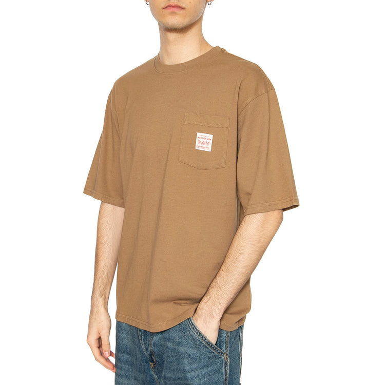 SS Workwear Tee Bracken - Maglietta Girocollo Uomo Marrone A5850-0013 . LEVIS 