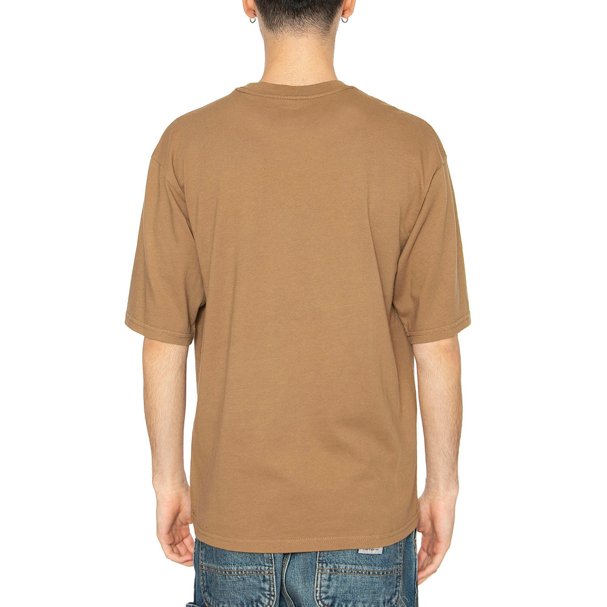 SS Workwear Tee Bracken - Maglietta Girocollo Uomo Marrone A5850-0013 . LEVIS 