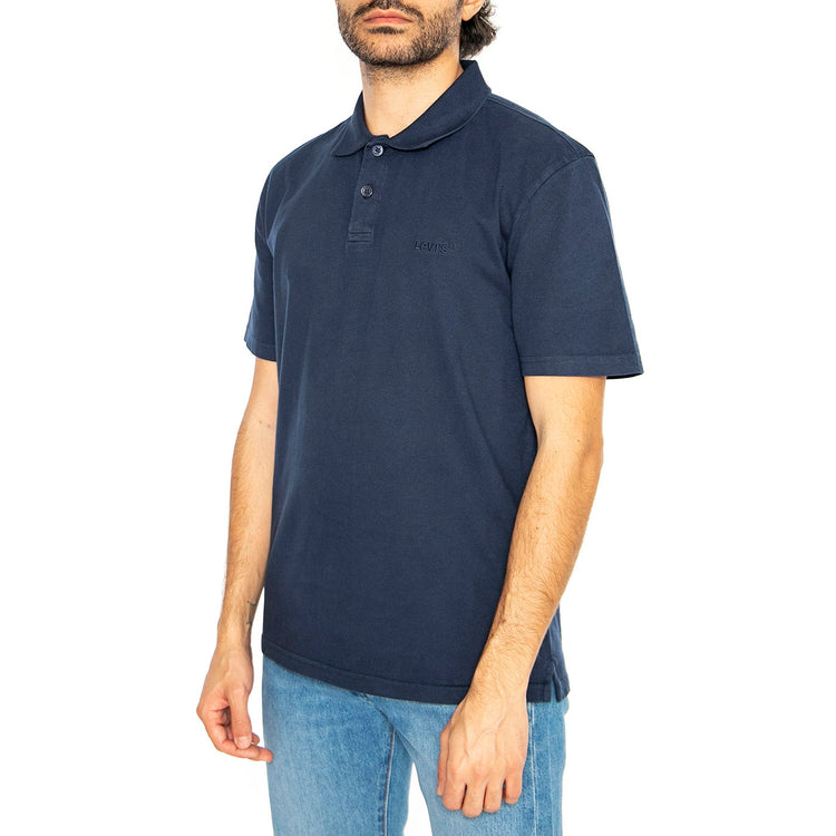 Authentic Polo Navy Blazer Garment Dye A - Polo Uomo Blu A6735-0001 . LEVIS 