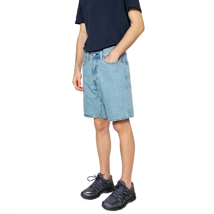 468 Loose Shorts Light Job Blue - Bermuda Uomo Blu A8461-0015 . LEVIS 