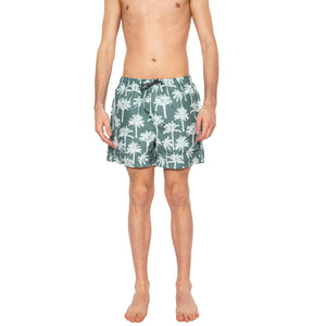 Tedswim Short Palms AOP Dark Forest - Costume da Bagno Uomo Verde 22028810-4421859 . ONLY & SONS 
