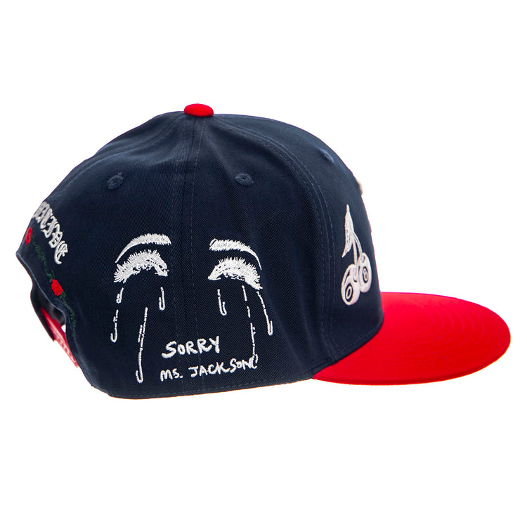 Primitive Jackson Snapback Blue - Cappellino con Visiera Blu PA424H09-BLU . PRIMITIVE 