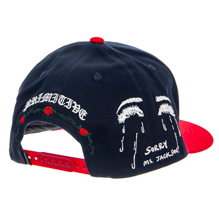 Primitive Jackson Snapback Blue - Cappellino con Visiera Blu PA424H09-BLU . PRIMITIVE 