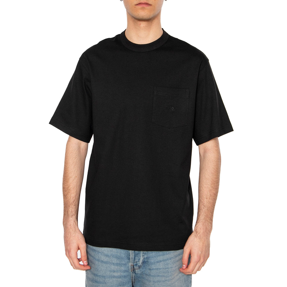 Men's SS Dome Relaxed Pocket Tee - Maglietta Girocollo Uomo Nera NF0A8C3PJK31 . THE NORTH FACE 