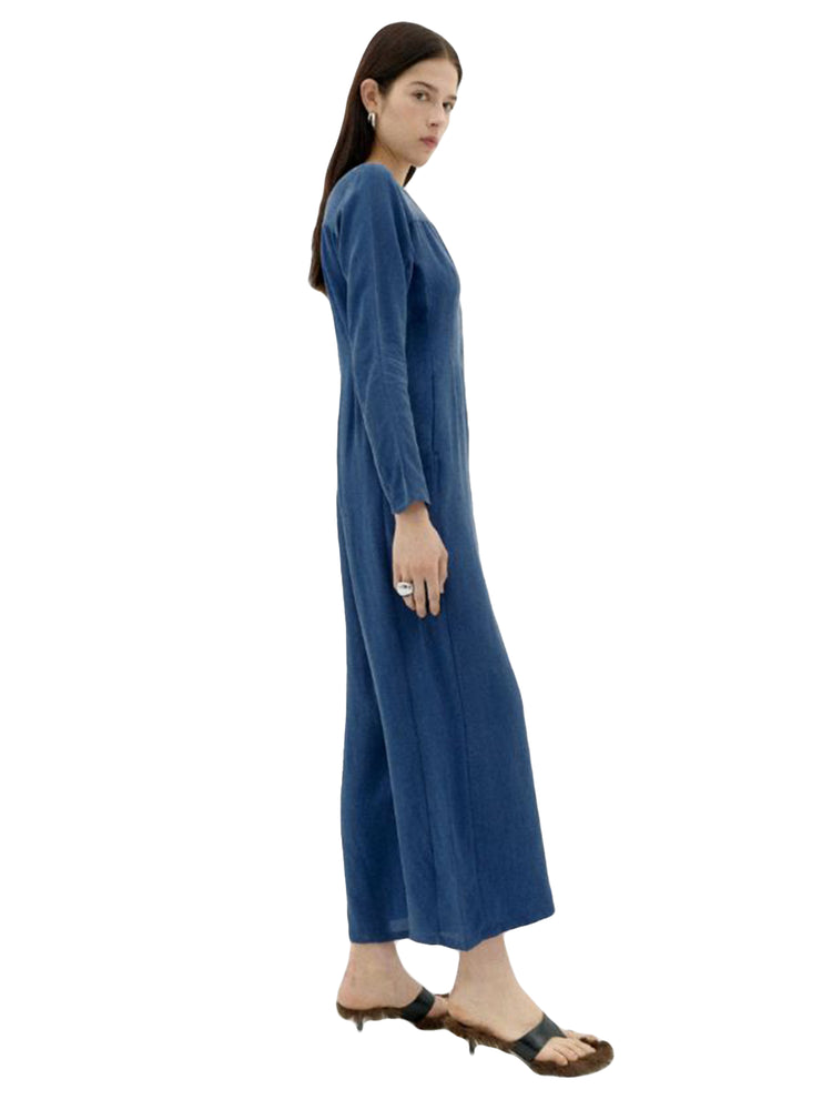 MARCIA CUPRO BLUE - Tuta Donna Blu WJS00106 . THINKING MU 