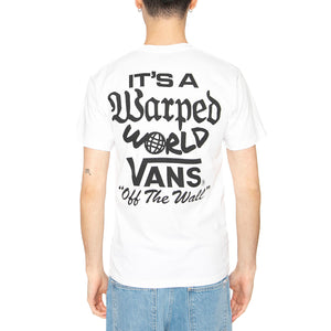 Warped World SS White - Maglietta Girocollo Uomo Bianca VN000M5EWHT1 . VANS 