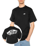 Style 76 II Loose SS Tee Black / White - T-shirt col ras du cou Homme Noire - Homme VANS