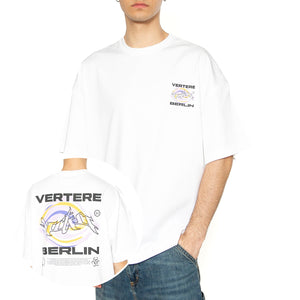 Hypno T-Shirt White - Maglietta Girocollo Uomo Bianca VER-T287-WHT . VERTERE BERLIN 