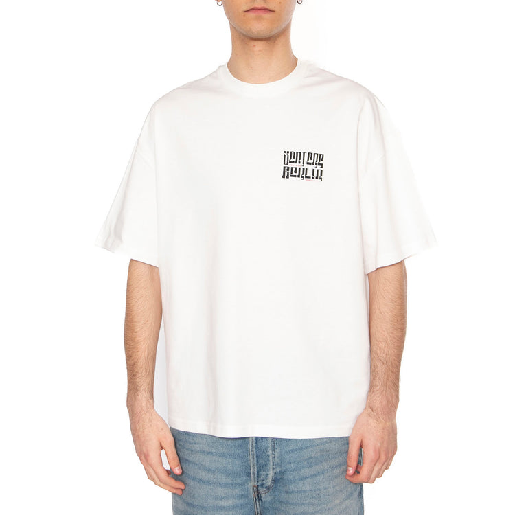 Ancient T-Shirt White - Maglietta Girocollo Uomo Bianca VER-T288-WHT . VERTERE BERLIN 