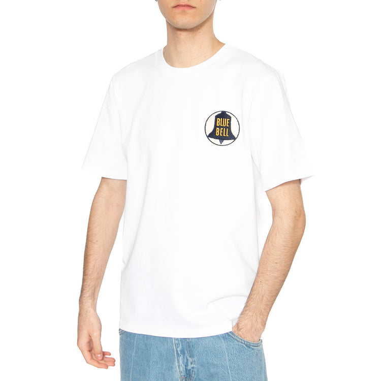 Blue Bell Tee White - Maglietta Girocollo Uomo Bianca 112362787 . WRANGLER 