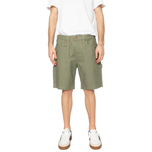 Builders Carpenter Short Green - Bermuda Uomo Verdi 04967-OLVSP . BRIXTON 