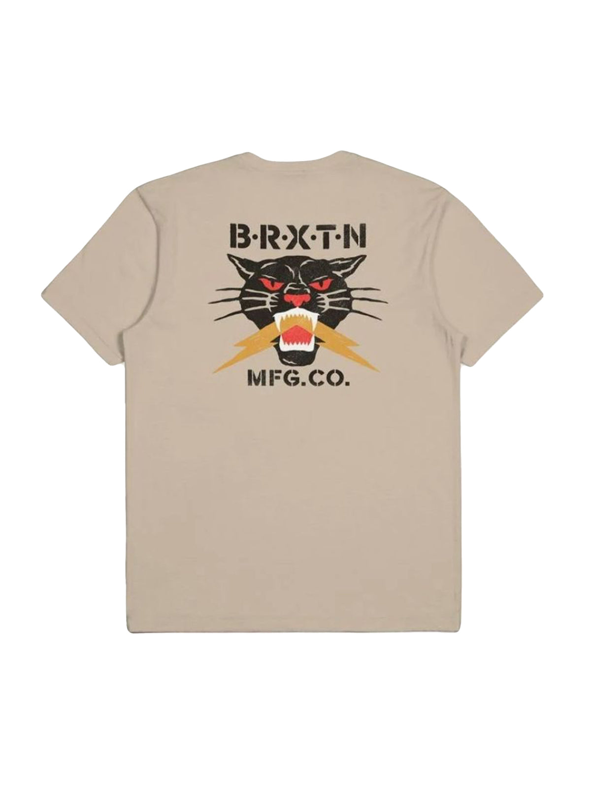 SPARKS S/S TLRT SMOKE GREY - Maglietta Girocollo Uomo Grigia 16861-SMKGY . BRIXTON 