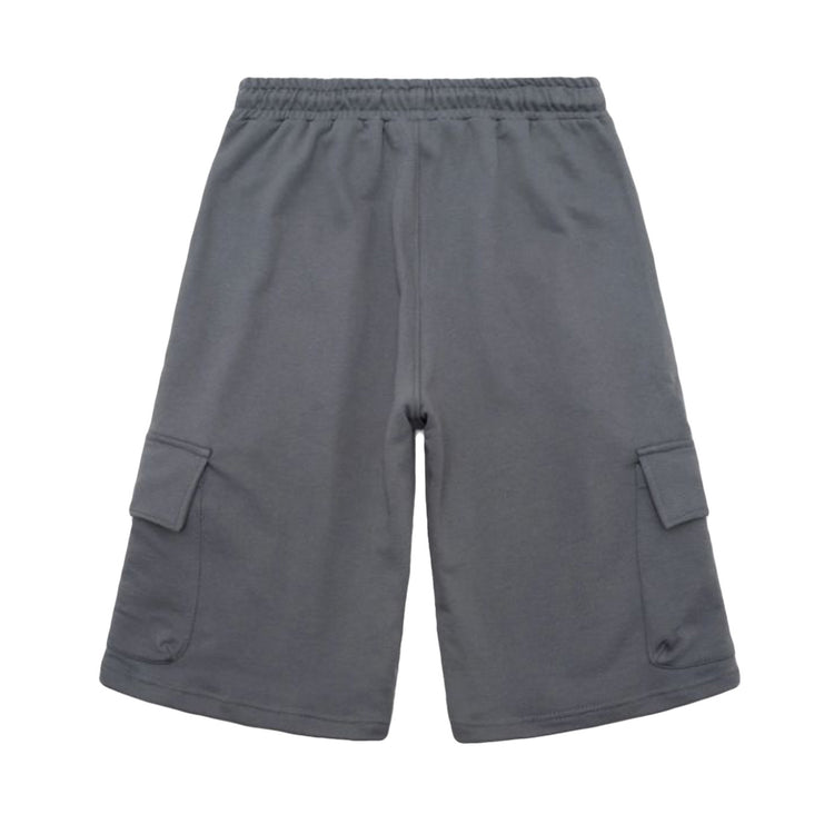 KNIT CARGO SHORT DARK SLATE - Bermuda Cargo Uomo Grigi 6080139-10087 . CAT 