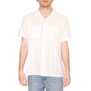 Marcos S/S Shirt Beige - Camicia Maniche Corte Uomo Beige 311500128-ANT . DARK SEAS 