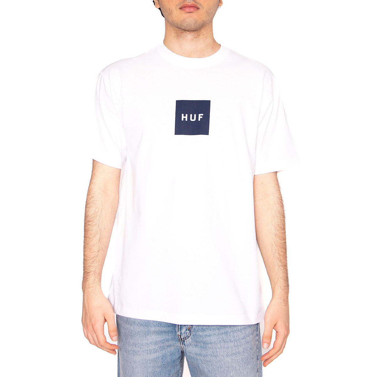 Huf Set Box S/S Tee White - Maglietta Girocollo Uomo Bianca TS01954-WHITE . HUF 