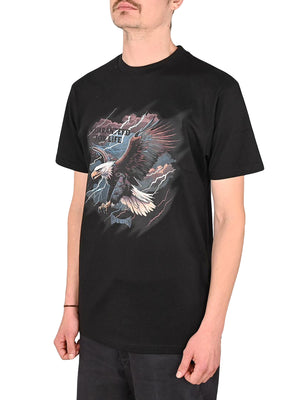 T-SHIRT GFL EAGLE BLACK - Maglietta Girocollo Uomo Nera 319840_1 . INDEPENDENT 