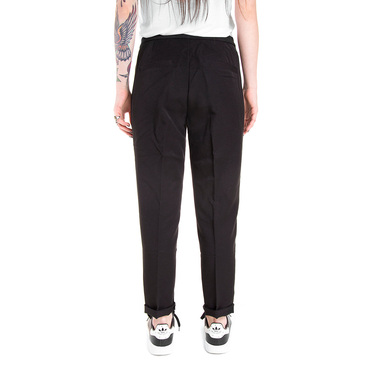 HALLE 2.0 - Pantaloni Donna Neri 6170e54-999 . MINIMUM 