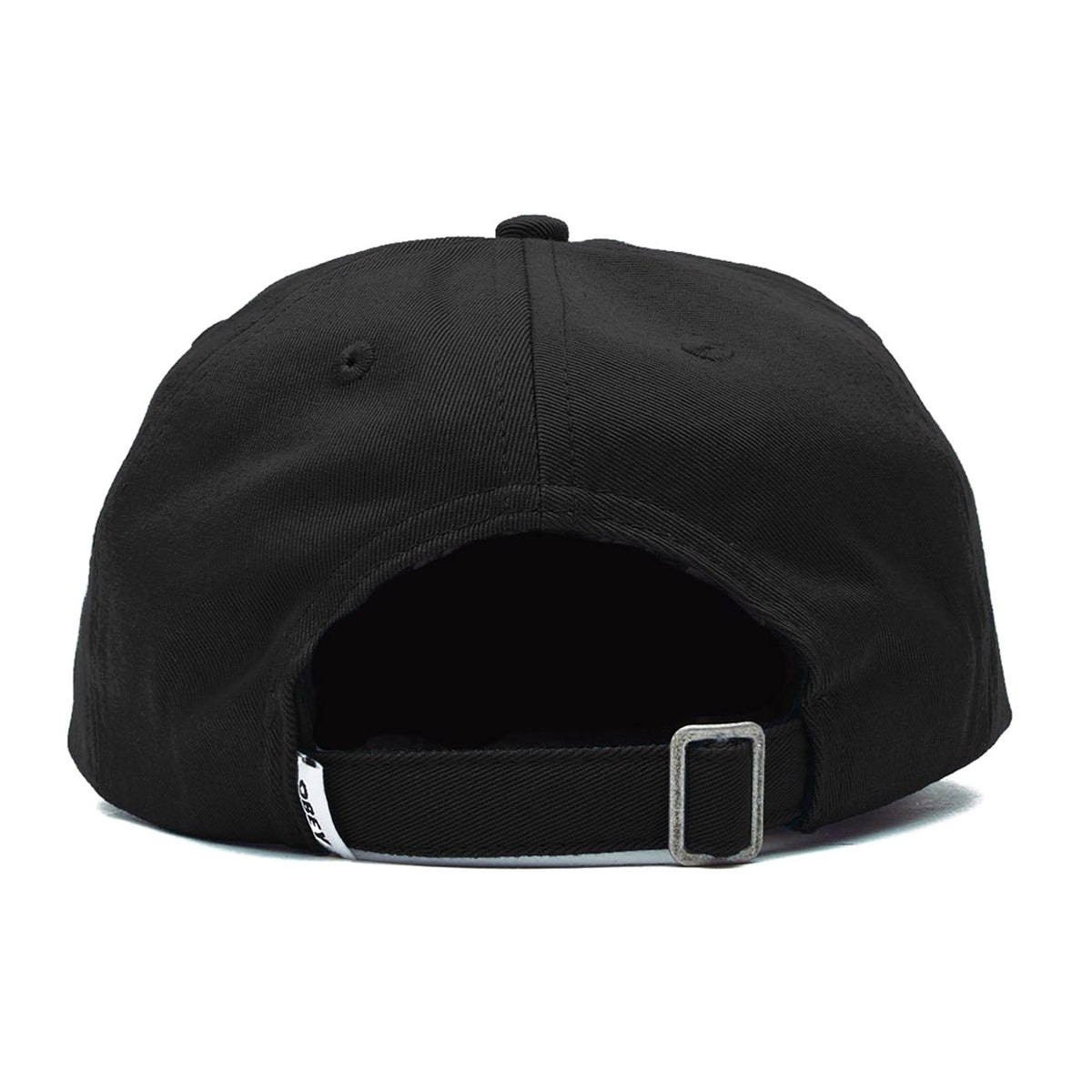 Bold Organic 6 Panel Strapback - Cappellino con Visiera Nero 100580256-BLK . OBEY 