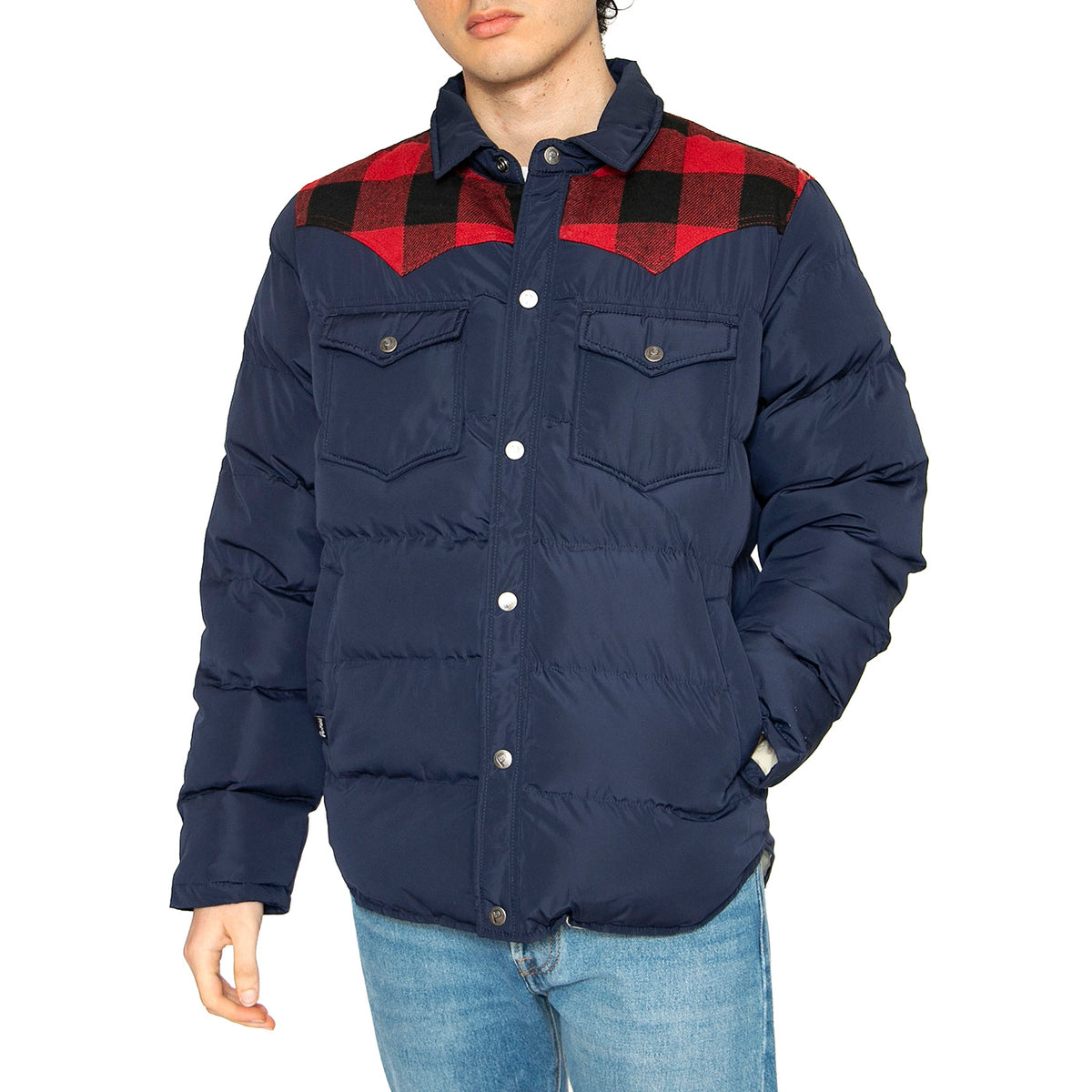 Rockford Primaloft Jacket Navy Blazer - Giacca Smanicata Uomo Blu PFD0375-203 . PENFIELD 