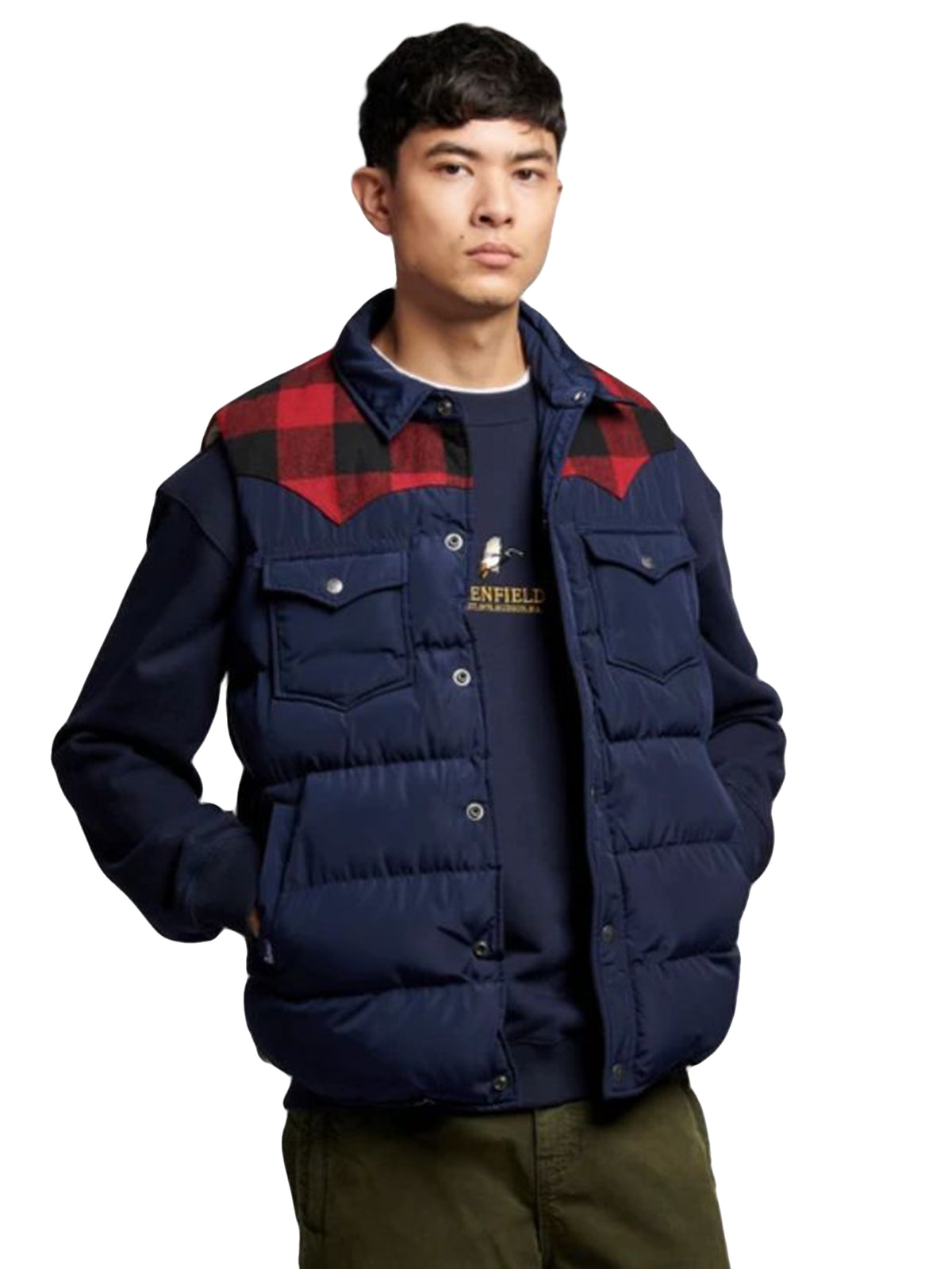 ROCKFORD PRIMALOFT VEST NAVY BLAZER - Giacca Smanicata Uomo Blu PFD0382-203 . PENFIELD 