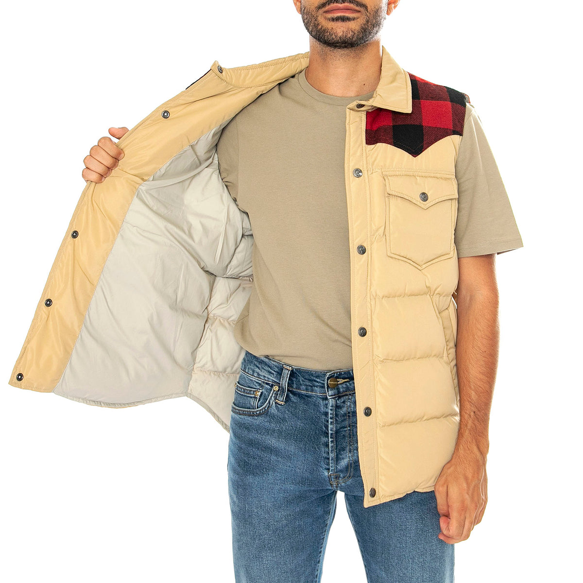 Rockford Primaloft Vest Star Fish - Giacca Smanicata Uomo Multicolore PFD0382-J39 . PENFIELD 