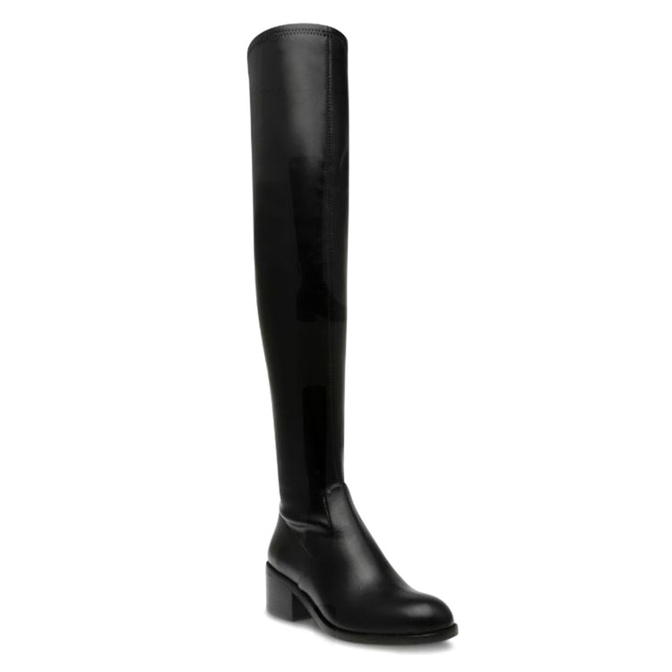 Courtside Black Pari - Stivali al Ginocchio Donna Neri SMSCOURTSIDE-11 . STEVE MADDEN 
