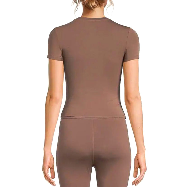 MIRIAM BABY TEE ALLSPICE BROWN - Maglietta Girocollo Donna Marrone UGC1136933-ALS . UGG 