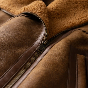 Shearling Coat Regenerate II Cognac - Giacca Uomo / Donna Marrone UGC1158700-COG . UGG 