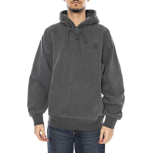 Hooded Vista Sweat -- Felpa Uomo Nera con Cappuccio I029523.89GD . CARHARTT WIP 