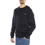 Exeter River Brushed Back Crew Sweatshirt Black - Crewneck Homme Noir Homme TIMBERLAND
