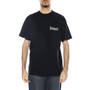 S/S Schooling T-Shirt -- Maglietta Uomo Nera I035453.89XX . CARHARTT WIP 