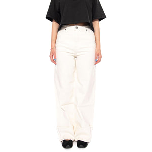 STELLA FRESH FLOCK WHITE - Pantaloni Denim Jeans Donna Bianchi 112376790 WHT LEE 