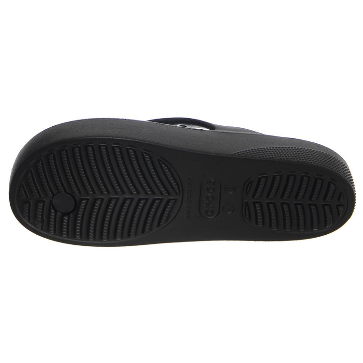 W' Classic Platform Flip Black - Sandali Donna Neri CR.207714-BLK  CROCS 