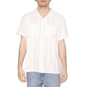 Marcos S/S Shirt Beige - Camicia Maniche Corte Uomo Beige 311500128-ANT  DARK SEAS 