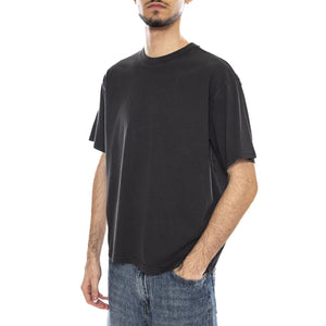 Boxy SS Tee - Garment Dye Jet Black - Maglietta Girocollo Uomo Nera 0049F 0025 LEVIS 