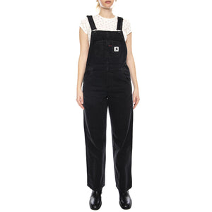 W' BLB Overall Straight - Salopette Donna Nera Carhartt I031250.8906 . CARHARTT WIP 