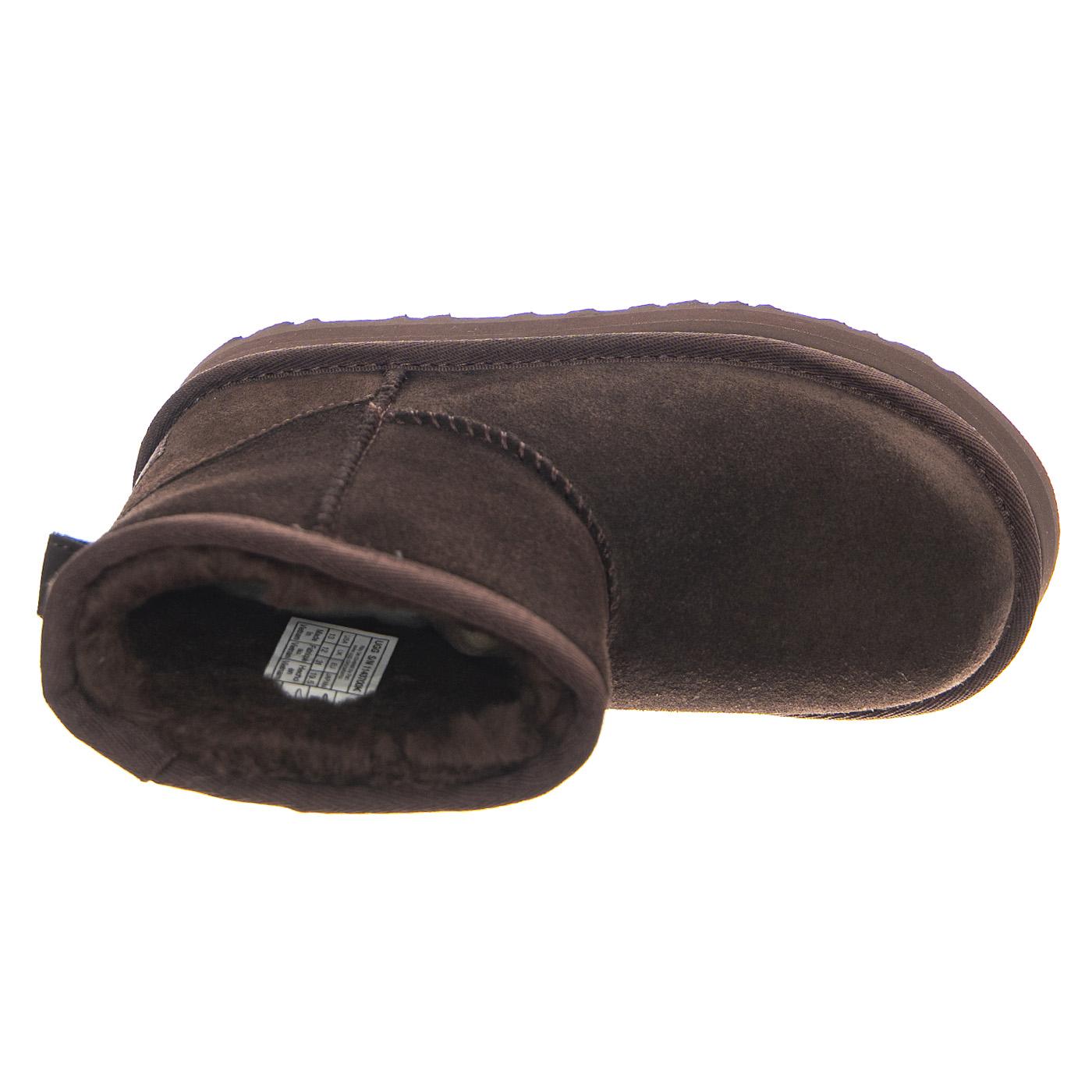 Mount Hope Fleece Brown - Stivaletti Bambini Marroni 1143700K-BCDR  UGG 