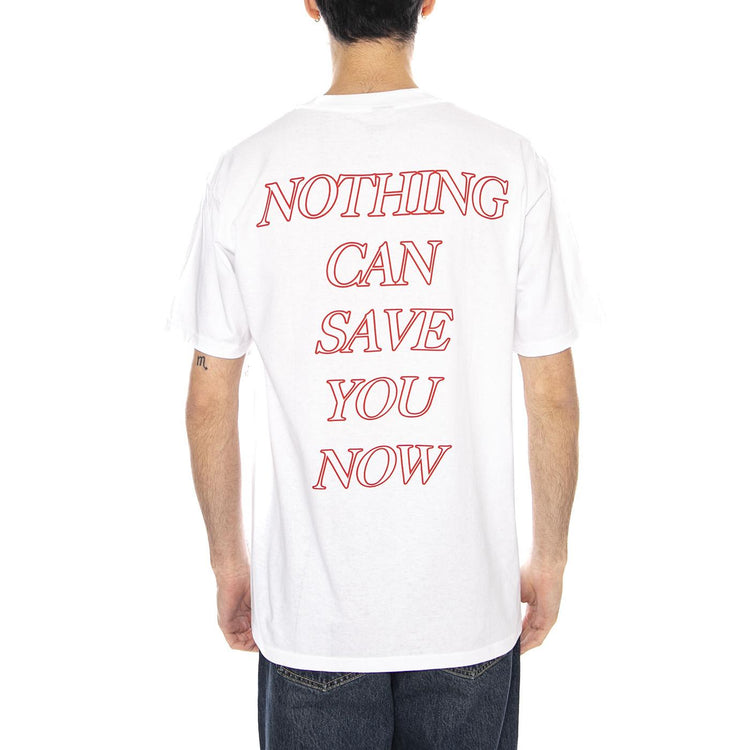 Obey Nothing Can Save You Maglietta -- Maglietta Uomo Bianca 165264200 WHT OBEY 