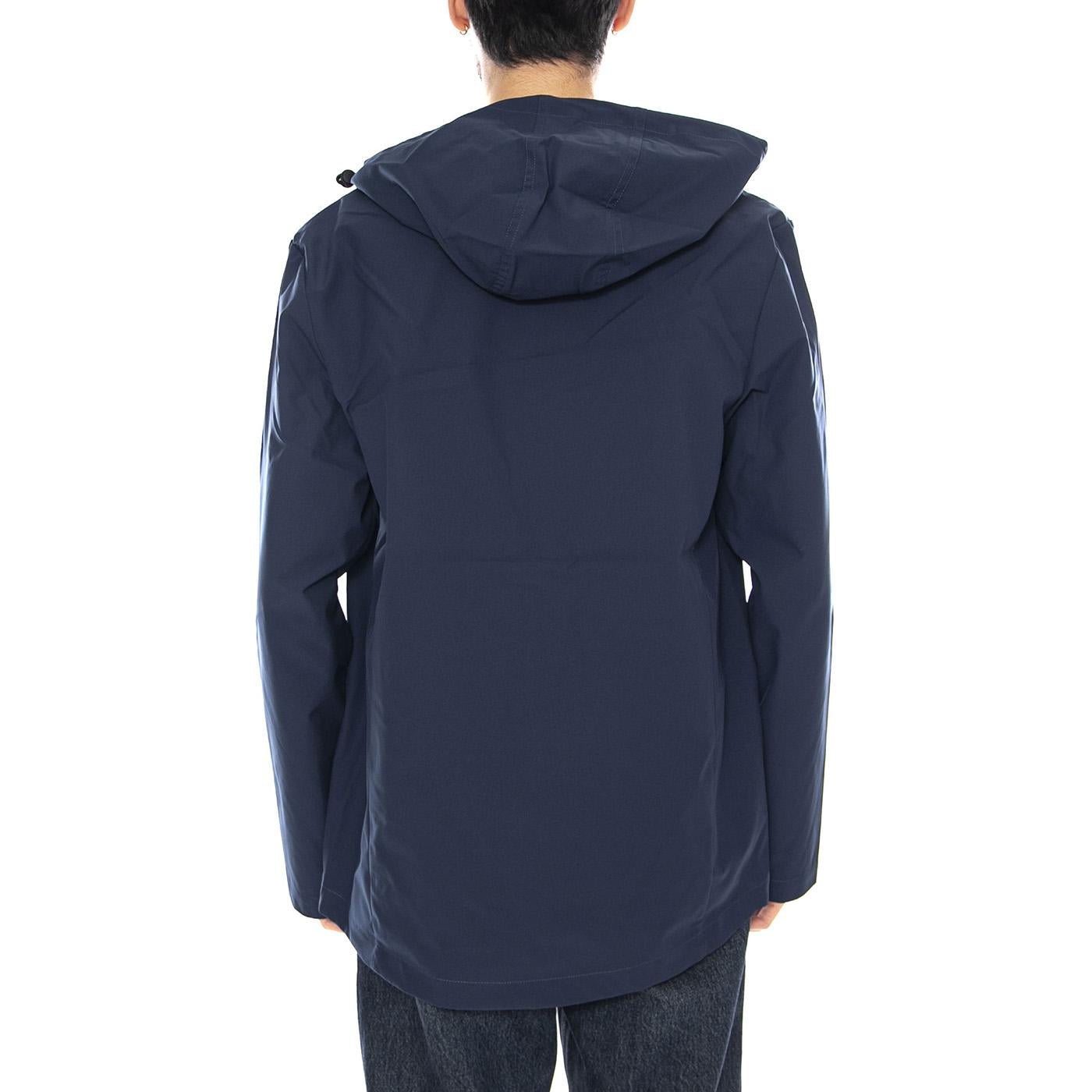 Rhodes Hooded Jacket - Giacca Uomo Yale Blu con Cappuccio F4RFF031 996 FARAH 