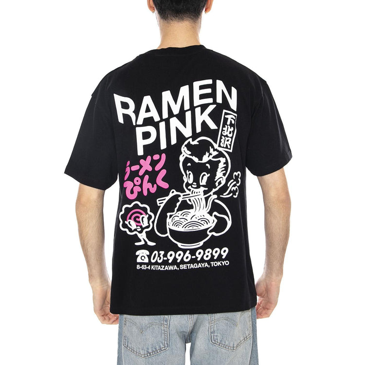 RAMEN PINK TS - Maglietta Girocollo Uomo Nera I036627.89.67. 89,67 EDWIN 
