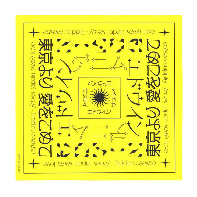 Edwin Bandana Yellow - Bandana Gialla I004443.30.72.-30.72  EDWIN 